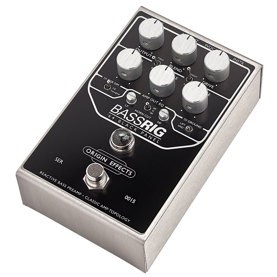 Origin Effects Bass Rig 64 Black Panel Effektgerät E-Bass Origin Effects Bass Rig 64 Black Panel Effektgerät E-Bass von Origin Effects