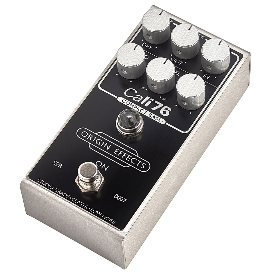 Origin Effects Cali76 Compact Bass 64 Black Panel Effektgerät E-Bass von Origin Effects