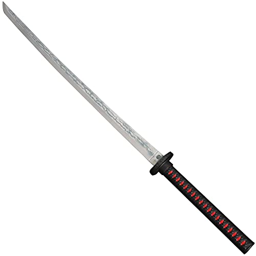 Katana | Japanisches Schwert | Premium Qualität | Schwarz | Cosplay | Ultra Realistisch und Stark | Polystyrol | Horror Zubehör | Party | Halloween | 100% Spaß | OriginalCup® von Original Cup
