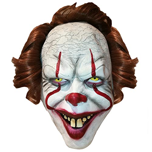 Latex Maske Clown Bouuuh® | Premium Qualität | Schrecken Zubehörteil | Furchtbare Maske | Halloween Kostümn | OriginalCup® von Original Cup