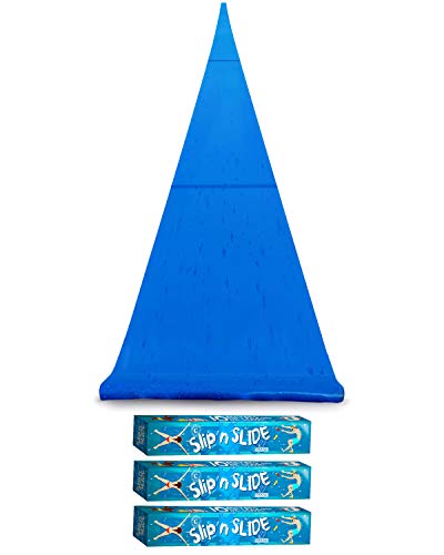 Offizielle dreifache riesige Wasserrutschmatte XXXXXL | 30 Meter Wasserrutsche | Premium Qualität | Slip’n Slide | Wasserspiel im Freien | 100% Spaß | House Party | OriginalCup® von Original Cup