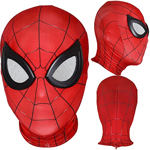 Rote Spider-Man-Maske für Kinder und Erwachsene | Superhelden-Kostüm | Elastische Maske aus ultrabequemem Lycra | Premium-Qualität | Comics | Cosplay | Halloween | OriginalCup® von Original Cup