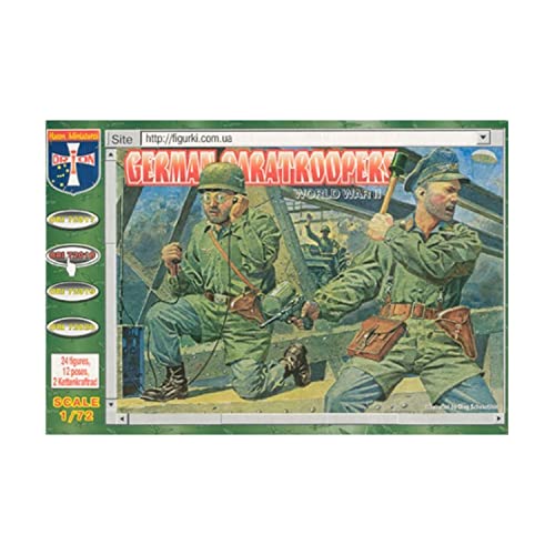 Orion ORI72018 - WWII German Paratroopers, Plastikmodellbau Orion ORI72018 - WWII German Paratroopers, Plastikmodellbau von Orion