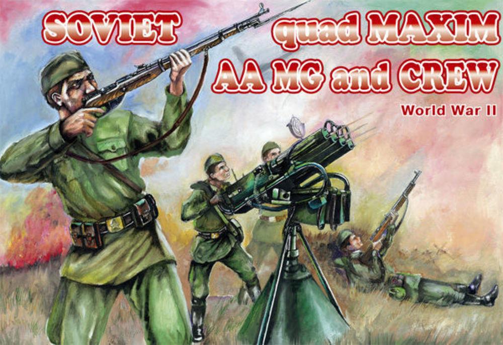 Soviet quad Maxim AA MG and crew Soviet quad Maxim AA MG and crew von Orion