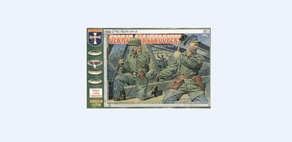 WWII German paratroopers WWII German paratroopers von Orion