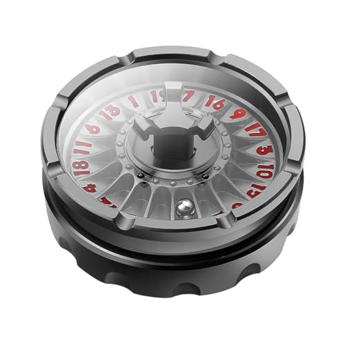 Orivin Roulette D20-Würfel, Metallische 20-seitige Würfel Mit Wunderschöner Geschenkbox Für Dungeons and Dragons D&D Und Tischspiele von Orivin