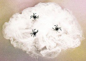 Spinnengewebe 15-20 Gr. mit Spinnen, Spinnweben Deko Halloween, 23559 Spinnengewebe 15-20 Gr. mit Spinnen, Spinnweben Deko Halloween, 23559 von Orlob Karneval