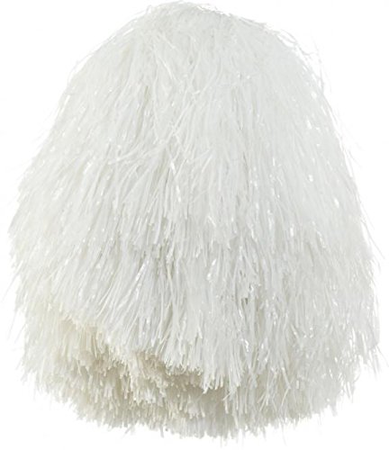 Tanzwedel Pompon Cheerleader Puschel weiß mit Ringriff Tanzwedel Pompon Cheerleader Puschel weiß mit Ringriff von Orlob Karneval