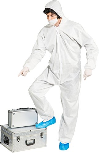 Faschingskostüm Tatort-Reiniger Overall unsize weiß Faschingskostüm Tatort-Reiniger Overall unsize weiß von Orlob