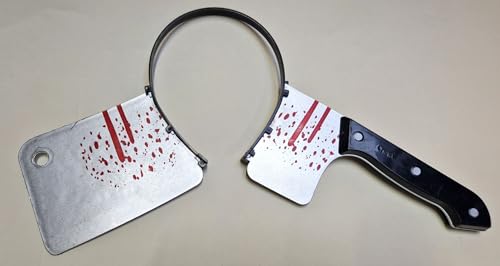 Halloween Haarreif blutiges Beil von Orlob
