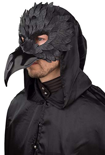 Orlob Fasching Herren Maske Rabe von Orlob