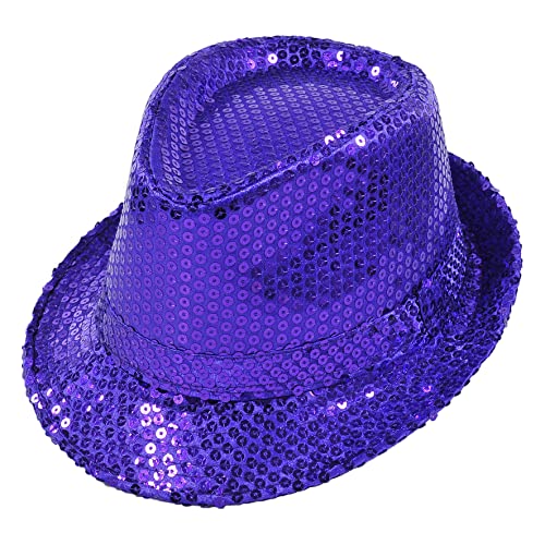 Hut: Disco-Hut, Pailletten, lila Hut: Disco-Hut, Pailletten, lila von Orlob