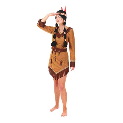 Kleid Indianerin Arapacho , Erwachsenen-Größe:38 von Orlob