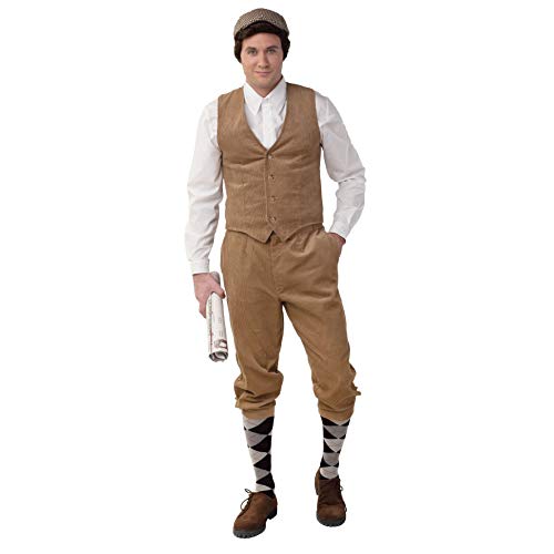 Orlob Herren Knickerbocker Hose 40er Jahre braun Kostüm-Zubehör Karneval (54/56) von Orlob