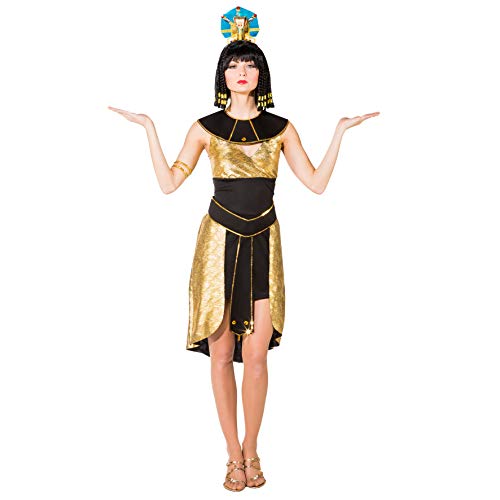 Kostüm Ägypterin Goldschimmer Gr. 34/36 Cleopatra Kleid Fasching Karneval Altes Ägypten von Orlob