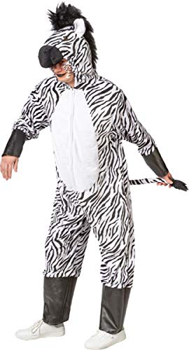 Kostüm Zubehör Overall Zebra Karneval Fasching Gr. 175-190cm von Orlob