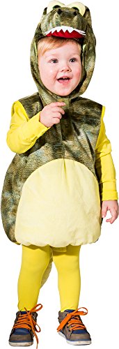 Krokodil Kostüm Weste für Kinder - Gr. 104 - Süße Verkleidung als Alligator, Echse, Dino, Saurier oder Drache zur Fasching, Mottoparty oder Kindergeburtstag von Orlob