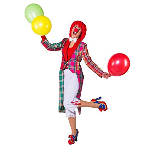NEU Damen-Kostüm Patchwork Frack Clown , Gr. 38-40 von Orlob
