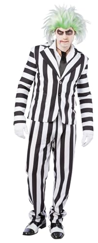 Orlob Beetlejuice Beetlejuicekostüm Lottergeist Geist Ghost 3Teilig (50) von Orlob