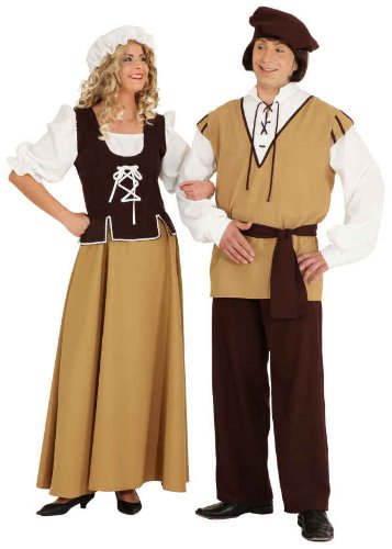 Orlob Damen Kostüm Mittelalter Magd Kleid zu Karneval Fasching Gr.46 von Orlob
