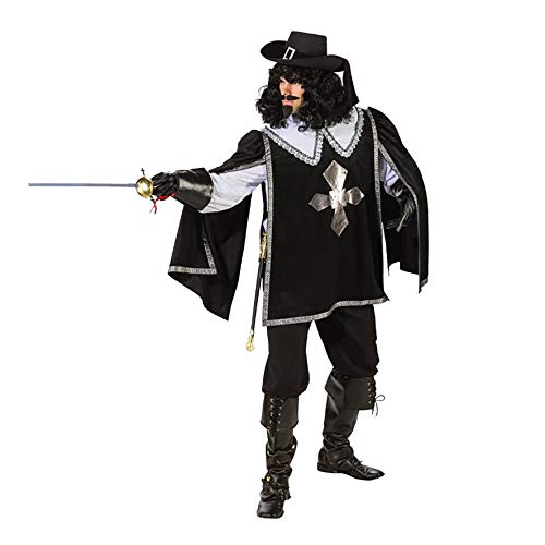 Orlob Fasching Kostüm Herren Musketier Umhang Unisize - ohne Kragen von Orlob