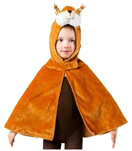Orlob Kostüm Eichhörnchen Cape mit Kapuze Gr. 104 Tierkostüm Waldbewohner Orlob Kostüm Eichhörnchen Cape mit Kapuze Gr. 104 Tierkostüm Waldbewohner von Orlob