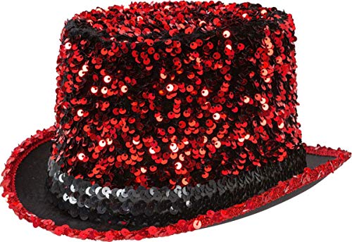 Orlob Kostüm Zubehör Zylinder Damen rot Karneval Fasching rot Orlob Kostüm Zubehör Zylinder Damen rot Karneval Fasching rot von Orlob
