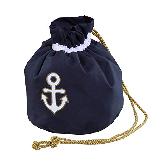Orlob Matrosen Tasche - Frauen, Festivalliebhaber, alle Altersgruppen, Weiblich, Hobo, Tasche, Blau, Erwachsene von Orlob