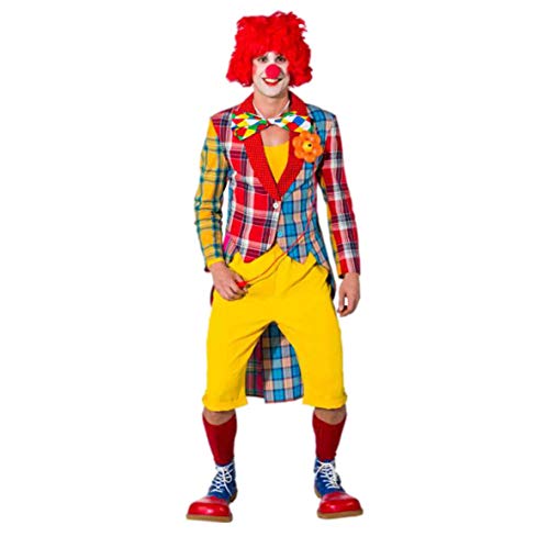 NEU Herren-Kostüm Frack Patchwork Clown, Gr. 48-50 von Orlob