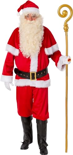 Orlob Weihnachtsmann-Anzug mit Pelerine, rot (52/54) von Orlob