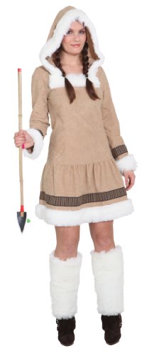 Faschingskostüm Eskimo Girl de Luxe Gr. 36 von Unbekannt