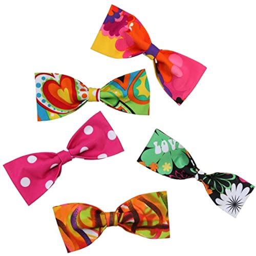 PARTY DISCOUNT Bunte Clown-Fliegen, 18cm, 1 Stück, sortiert von Orlob