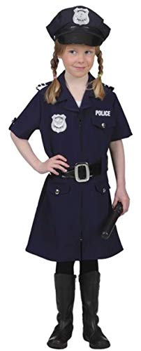 Polizistin (Kleid und Gürtel) - Größe: 116-164 (152) von Orlob