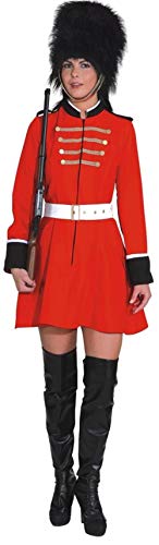 Soldatin Tommy Kleid,Gürtel Kostüm , Größe:40 von Orlob