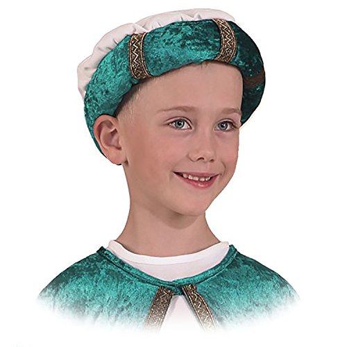 Unbekannt Kinder Turban Heilige DREI Könige Weihnachten Kostüm Karneval Turban, f. Kinder (grün) von Orlob