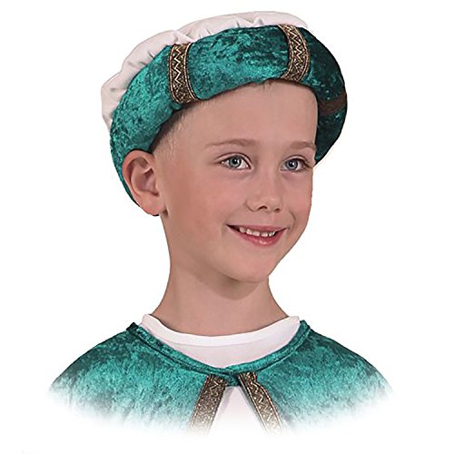 Unbekannt Kinder Turban Heilige DREI Könige Weihnachten Kostüm Karneval Turban, f. Kinder (grün) von Orlob