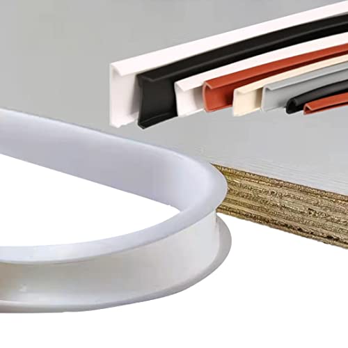 Ormein Kantenumleimer, Kantenumleimer selbstklebend, Kantenschutz Baby, Eckenschutz Kantenschutz, U-Förmig TPE Kantenband für Schrankreparatur, Möbelrestaurierung und Renovierung (U30mm*3m,beige) von Ormein