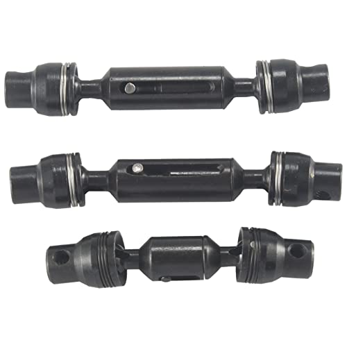Orolotay 3 StüCke Metall Antriebswelle CVD für B16 B36 Q60 Q63 Q64 MN77 FY004 6WD 1/16 RC Auto Upgrade Teile,2 von Orolotay
