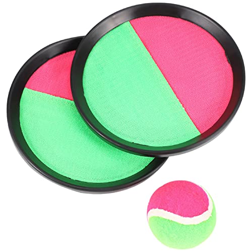Orolotay Wurf- und Fangspielset Paddle Catch Ballspiel Outdoor-Sportarten Fangballspielset für Spielende Kinder Orolotay Wurf- und Fangspielset Paddle Catch Ballspiel Outdoor-Sportarten Fangballspielset für Spielende Kinder von Orolotay