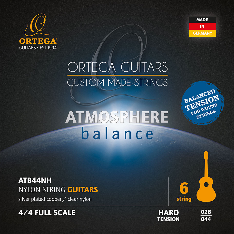 Ortega ATB44NH Saiten Konzertgitarre Ortega ATB44NH Saiten Konzertgitarre von Ortega