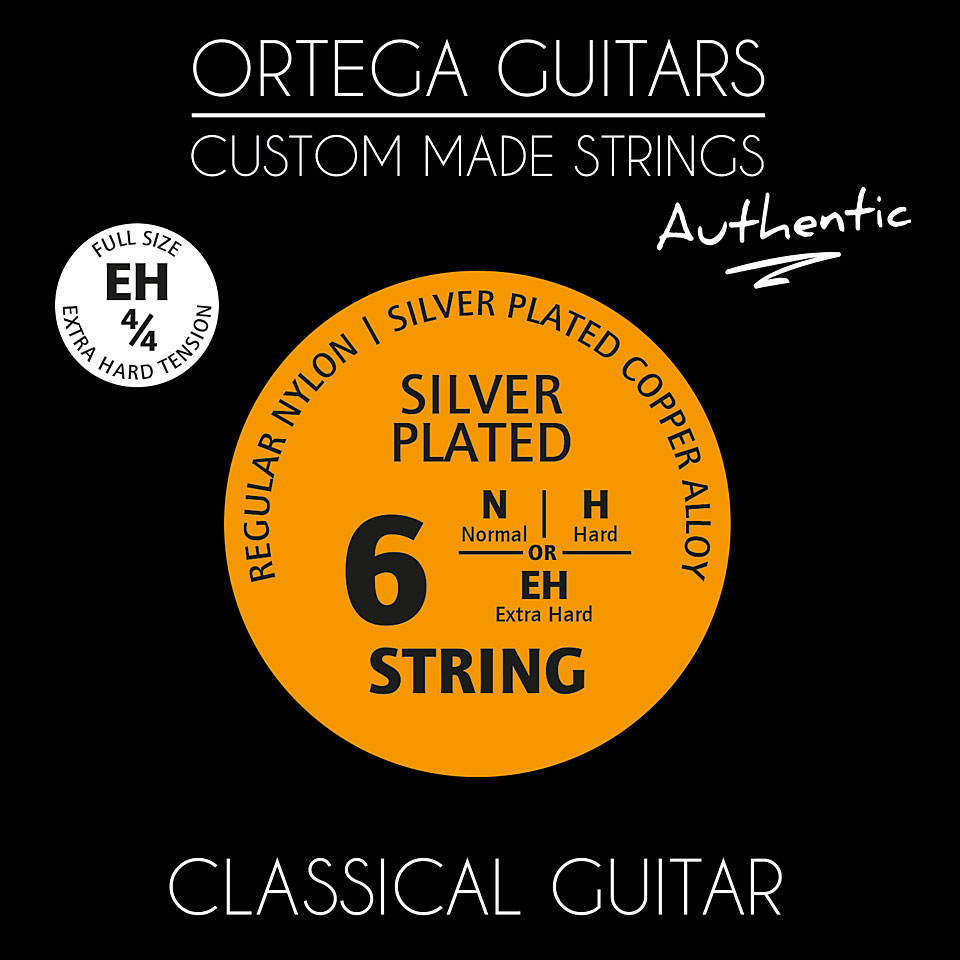 Ortega Authentic NYA44EH Saiten Konzertgitarre von Ortega