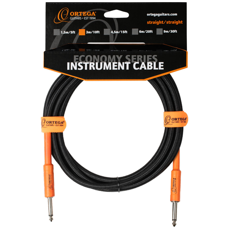 Ortega Cable 3m OECIS-10 Instrumentenkabel von Ortega