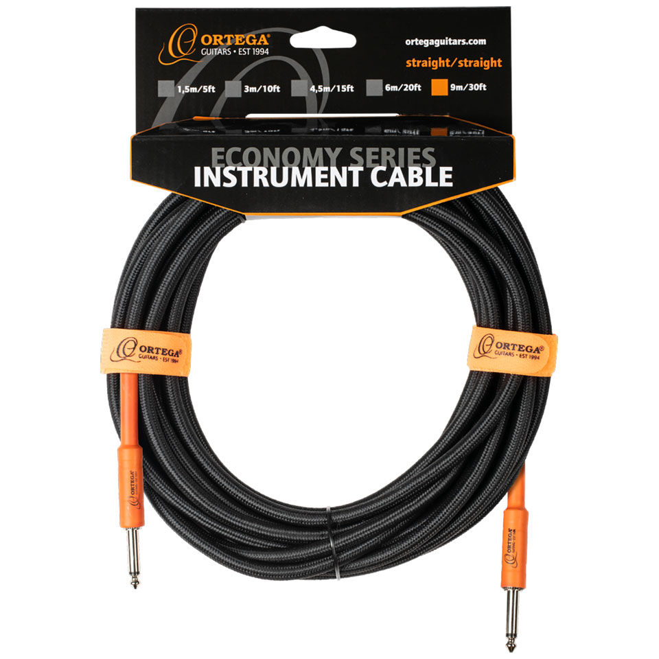 Ortega Cable 9m OECIS-30 Instrumentenkabel Ortega Cable 9m OECIS-30 Instrumentenkabel von Ortega