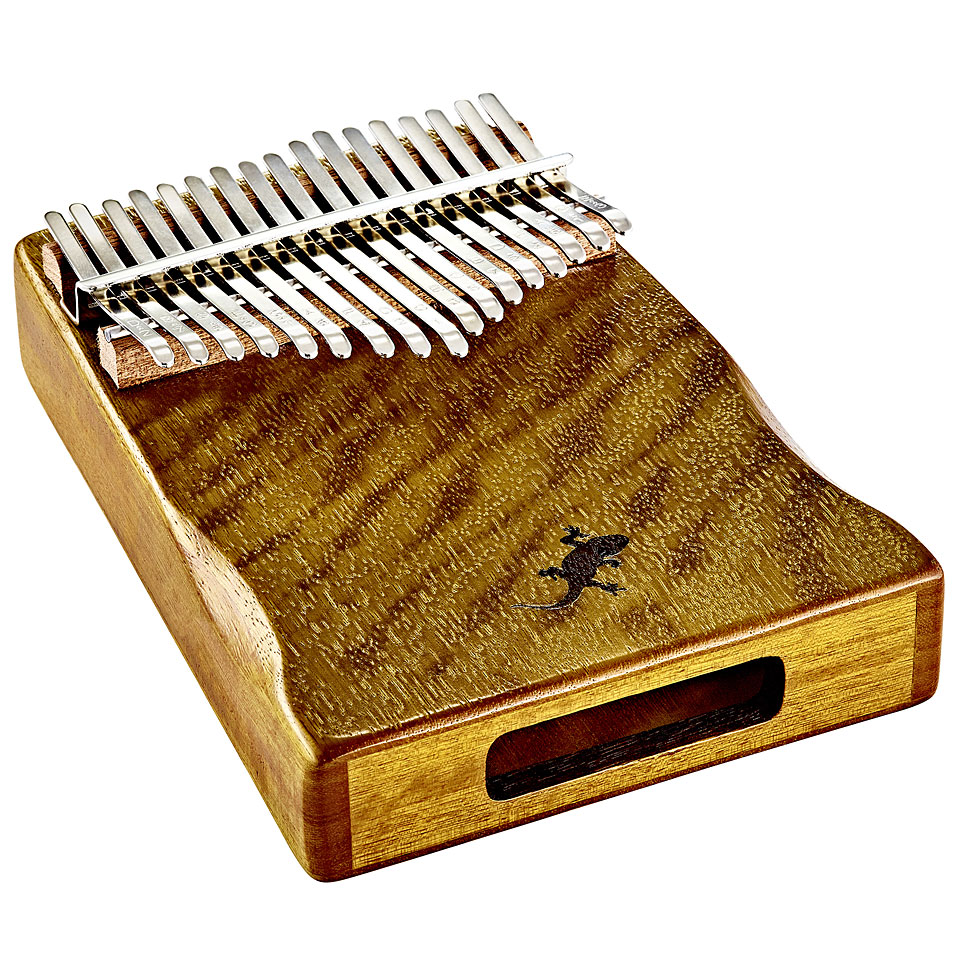 Ortega Lizard OKB3 Golden Phoebe Kalimba17 Notes Kalimba von Ortega