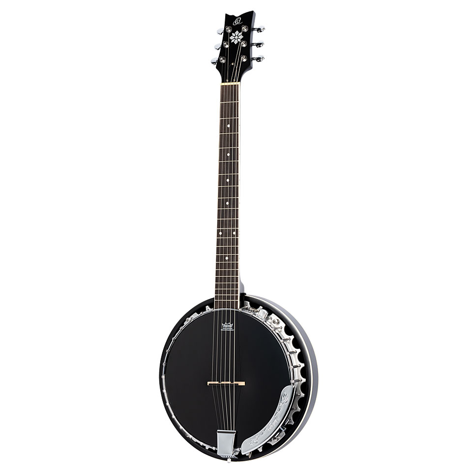 Ortega OBJE356-SBK-L Bluegrass Banjo von Ortega