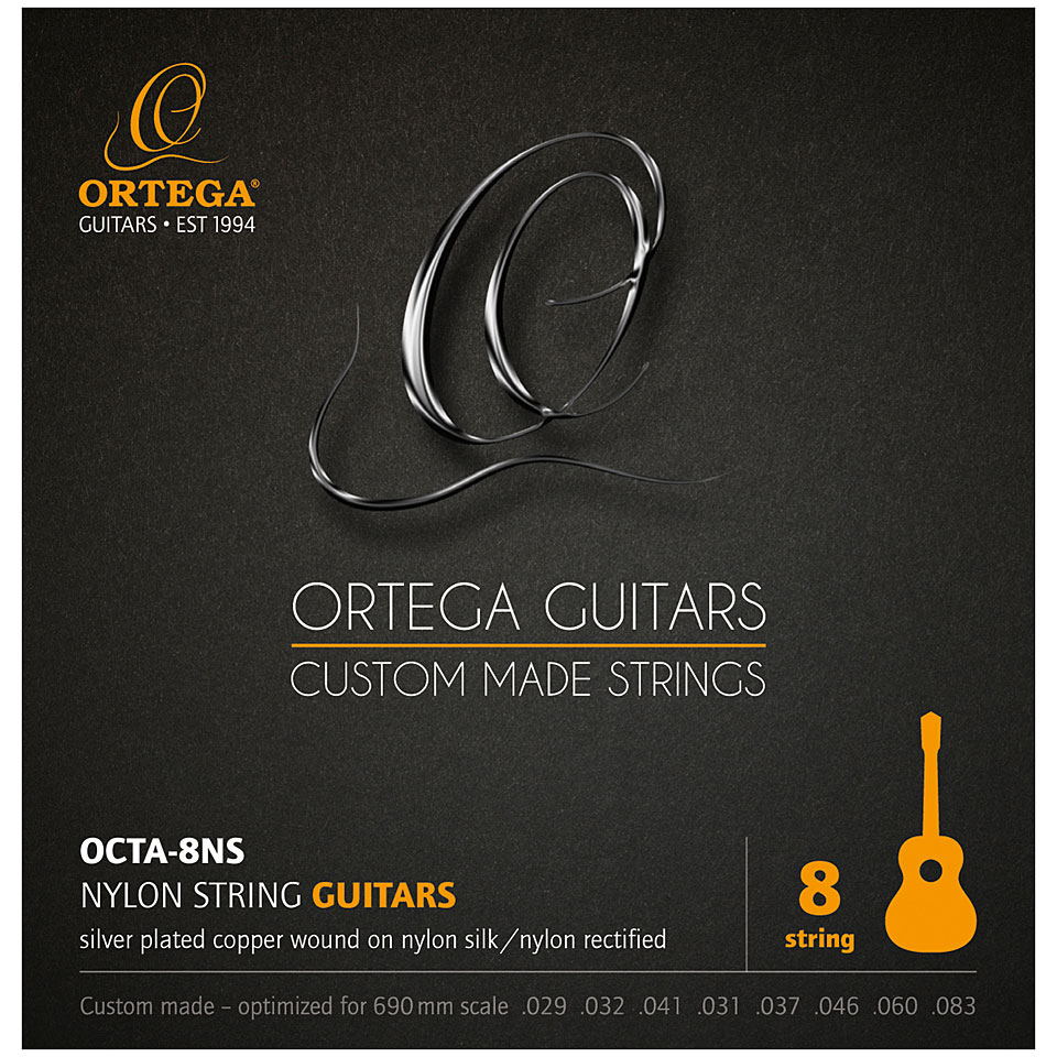 Ortega OCTA-8NS Saiten Konzertgitarre von Ortega
