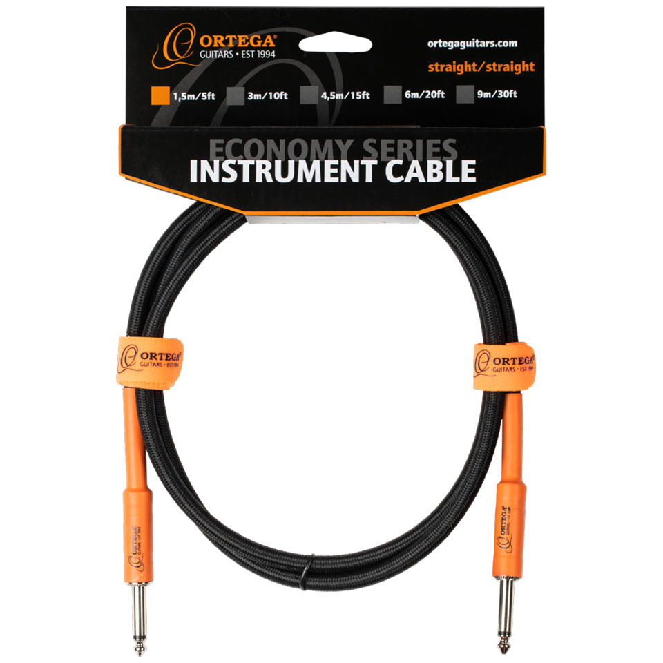 Ortega Cable 1.5m OECIS-5 Instrumentenkabel von Ortega