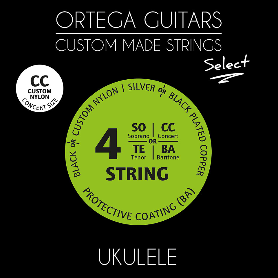 Ortega Select UKS-CC Saiten Zupfinstrument von Ortega