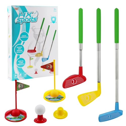 12 PCS Minigolf Kinder, Golfschläger 5-7 Jahre, Einziehbare Golfschläger Kinder, Minigolf für Zuhause, Minigolfschläger, Kinderspielzeug für Draußen und Drinnen 12 PCS Minigolf Kinder, Golfschläger 5-7 Jahre, Einziehbare Golfschläger Kinder, Minigolf für Zuhause, Minigolfschläger, Kinderspielzeug für Draußen und Drinnen von Ortviai