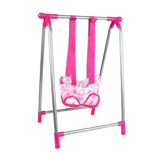 Baby Kinderwagen Set | Kinderwagen für Babys | Rollenspiel-Set, Schaukelstuhl-Simulationsspielzeug für Babys, Drehbettspielzeug von Oseczmut